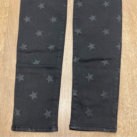 H&M Black Star Patterned Women’s Skinny Jeans Super Stretch NWT Size 2 - Picture 6 of 13